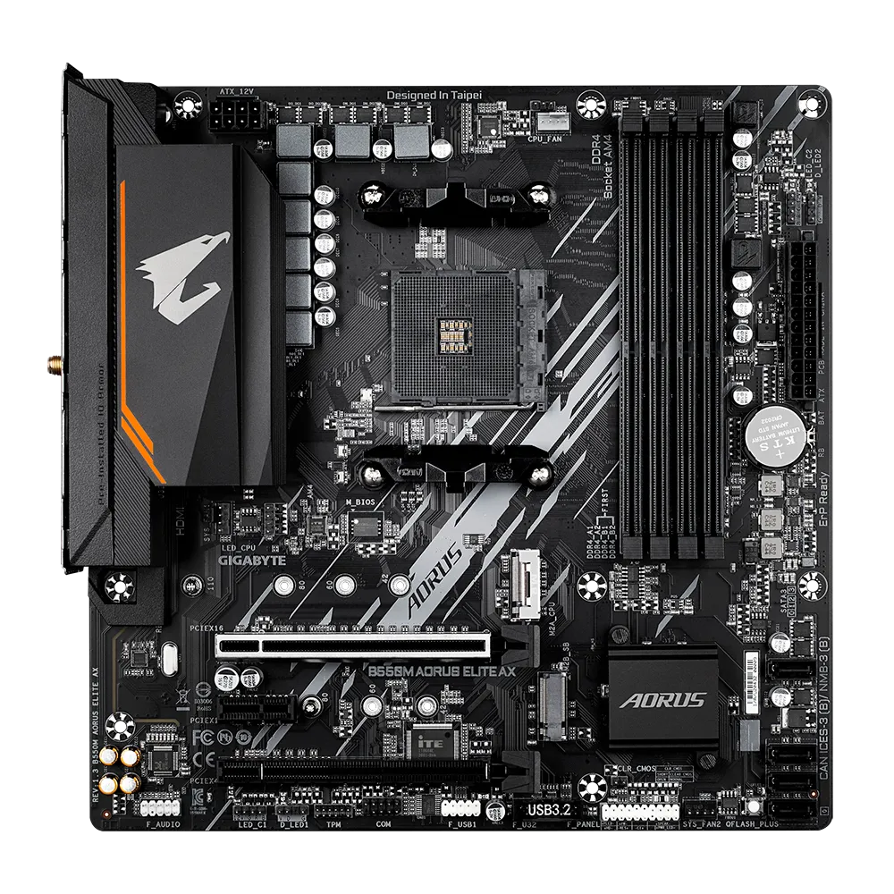 GIGABYTE B550M AORUS ELITE AX — 2/5