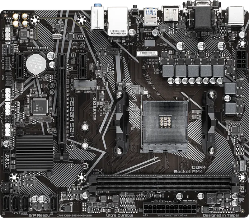 GIGABYTE A520M S2H — 5/5