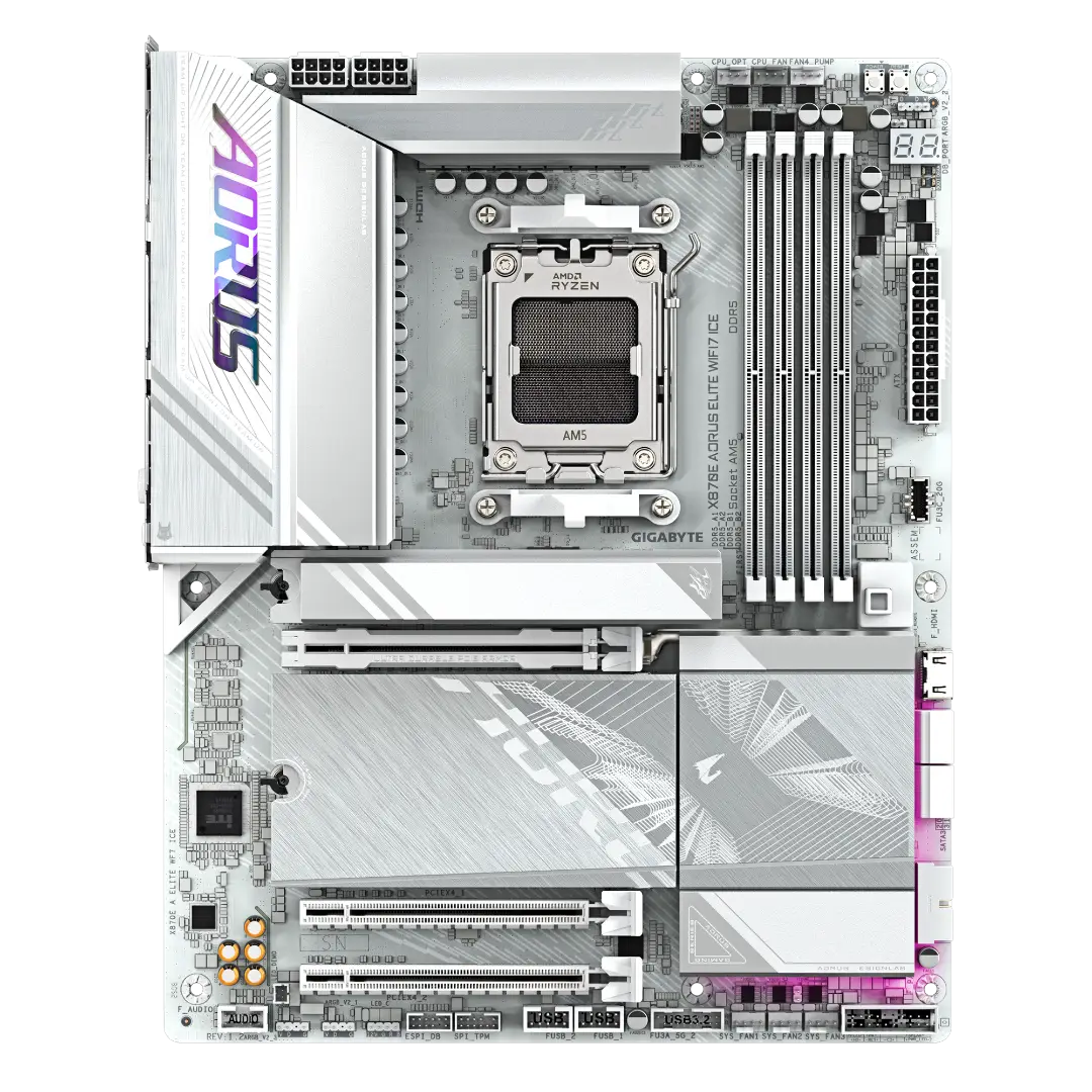 GIGABYTE X870E AORUS ELITE WIFI7 ICE — 4/5