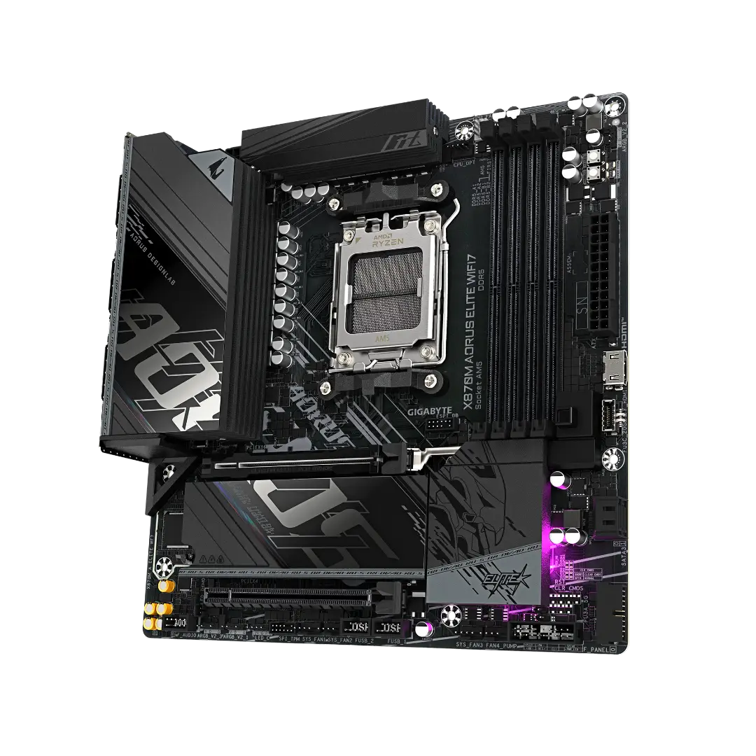 GIGABYTE X870M AORUS ELITE WIFI7 — 3/5
