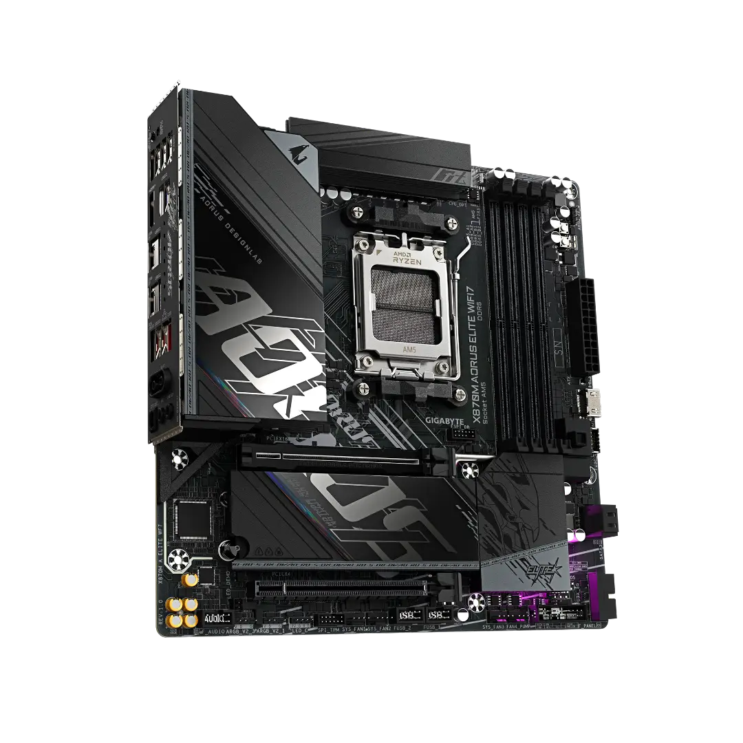 GIGABYTE X870M AORUS ELITE WIFI7 — 4/5