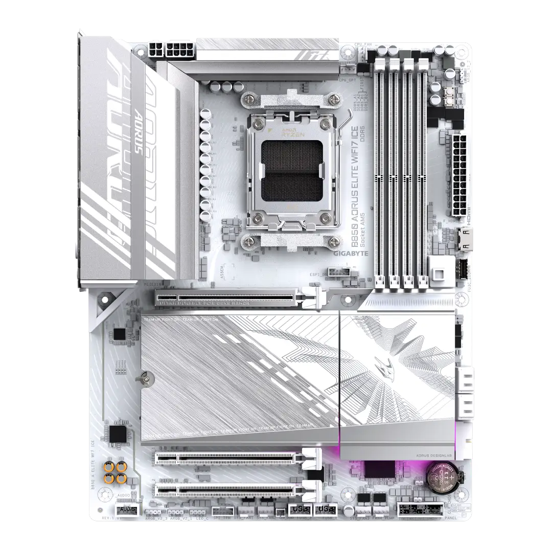 GIGABYTE B850 AORUS ELITE WIFI7 ICE — 2/5