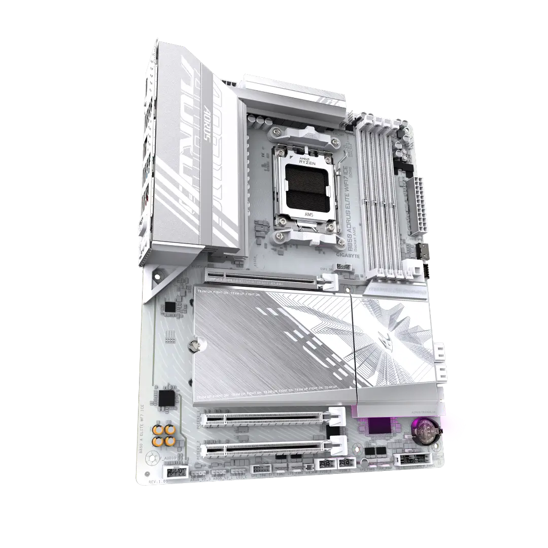 GIGABYTE B850 AORUS ELITE WIFI7 ICE — 3/5