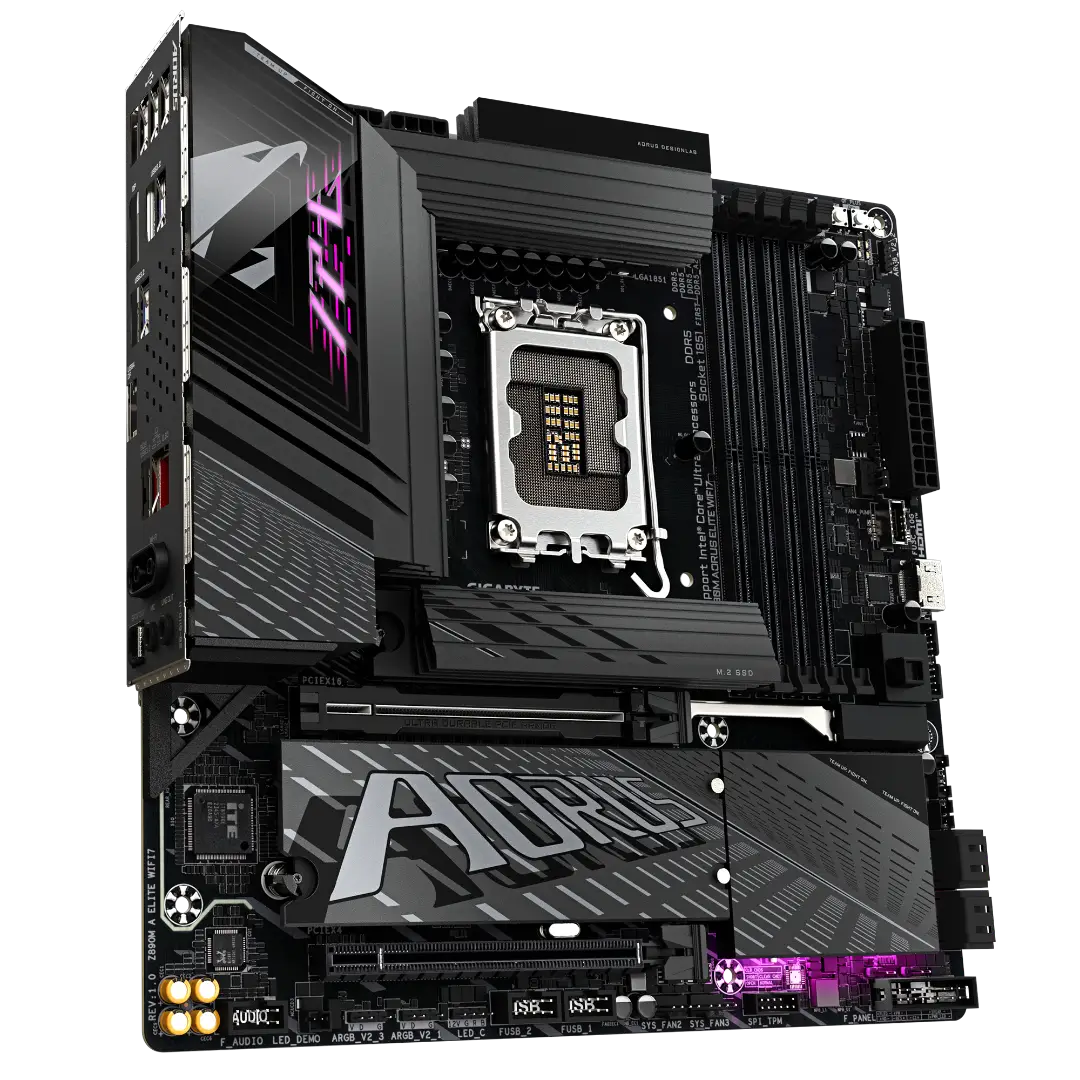 GIGABYTE Z890M AORUS ELITE WIFI7 — 5/6