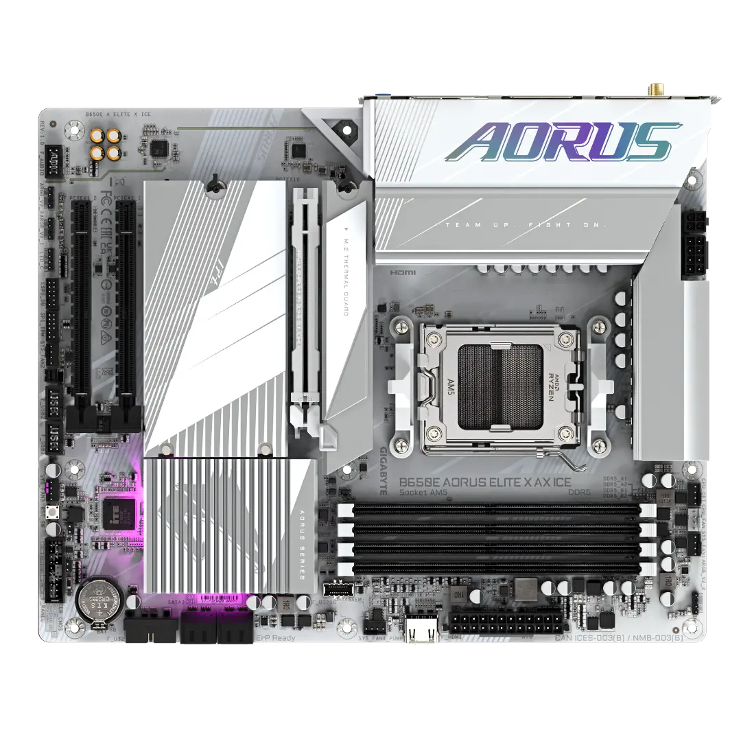 GIGABYTE B650E AORUS ELITE X AX ICE — 2/6