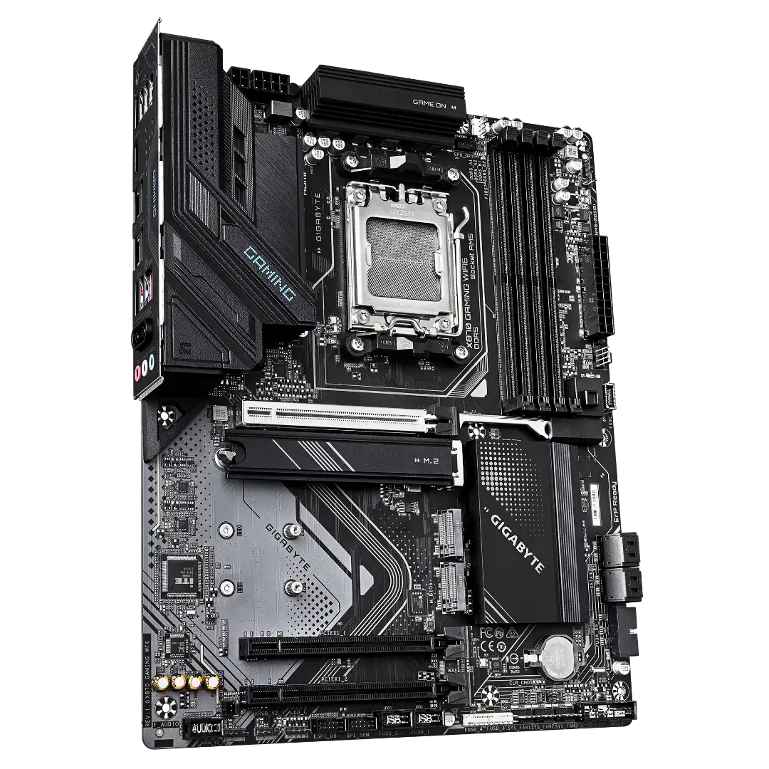 GIGABYTE X870 GAMING WIFI6 — 3/4
