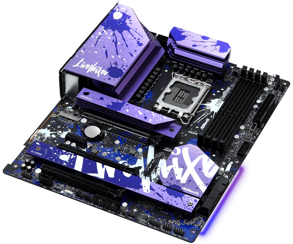 ASRock Z790 LiveMixer — 3/4