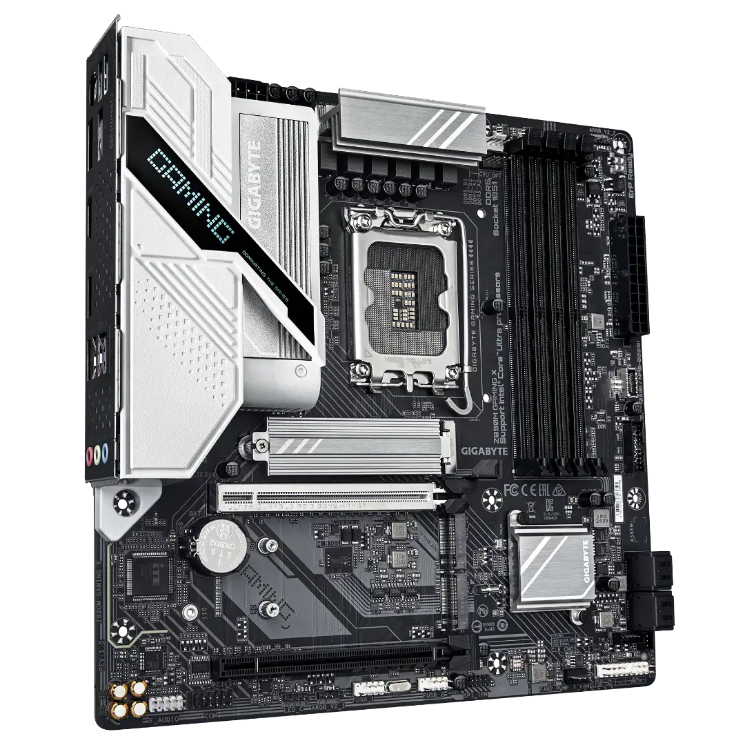GIGABYTE Z890M GAMING X — 3/4