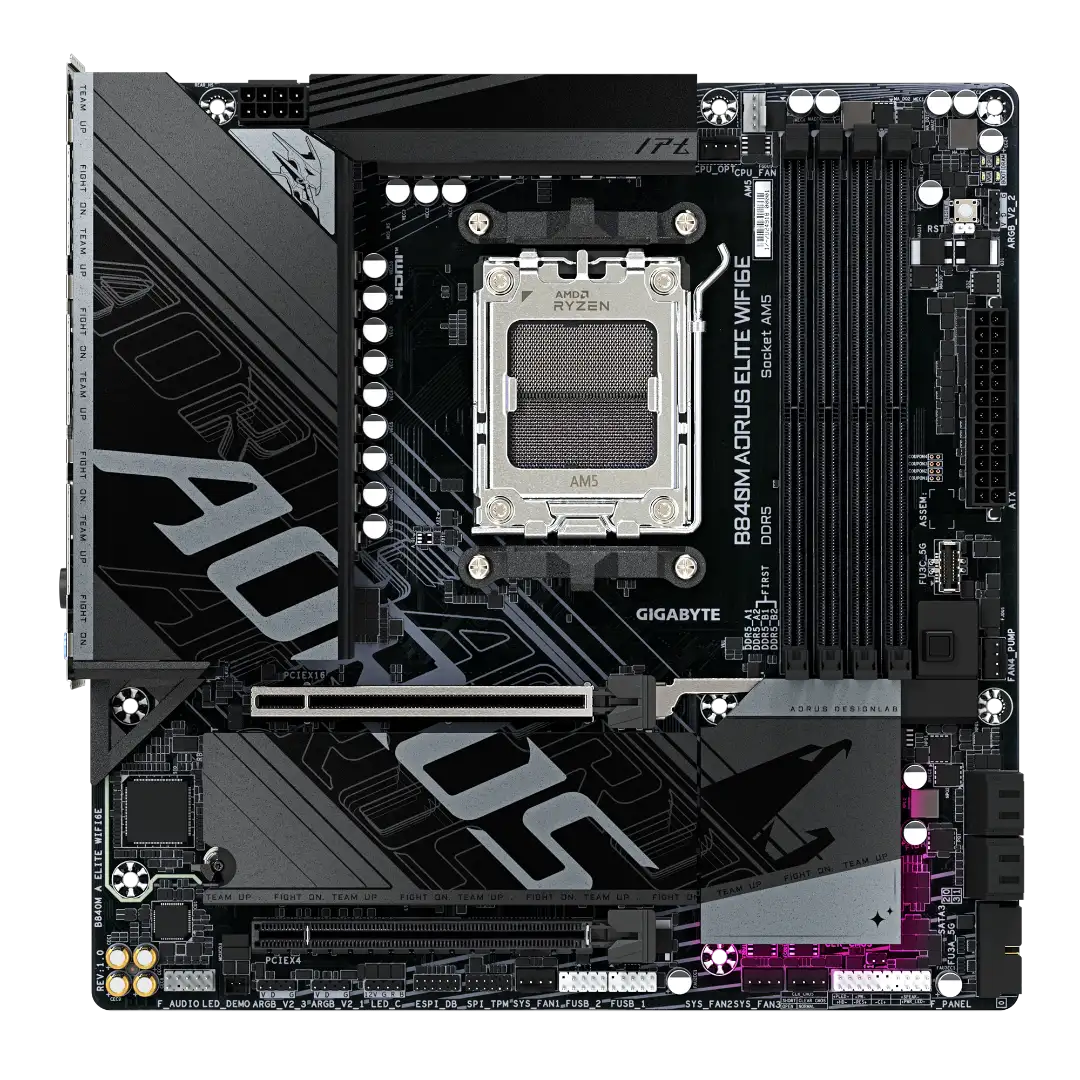 GIGABYTE B840M AORUS ELITE WIFI6E — 2/6