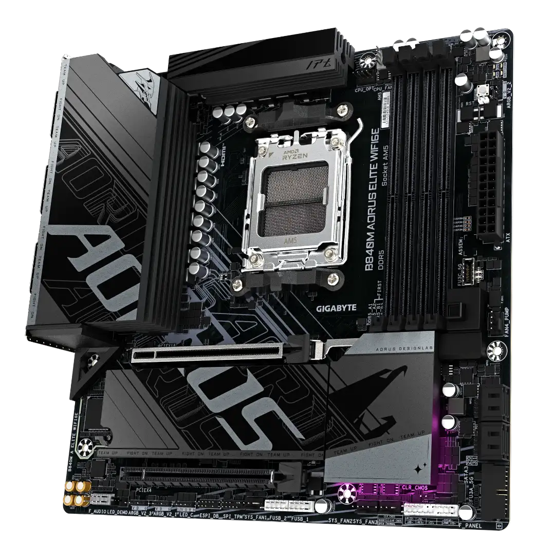 GIGABYTE B840M AORUS ELITE WIFI6E — 4/6