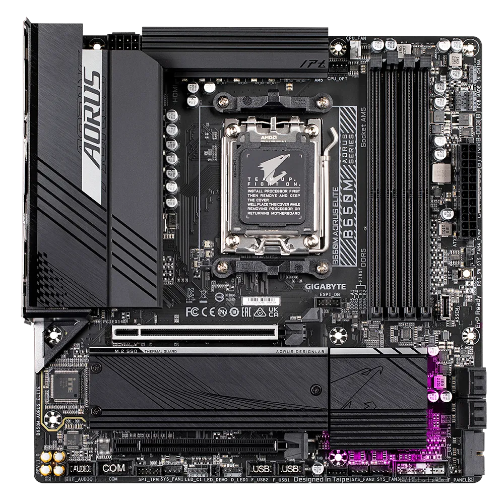 GIGABYTE B650M AORUS ELITE — 2/6
