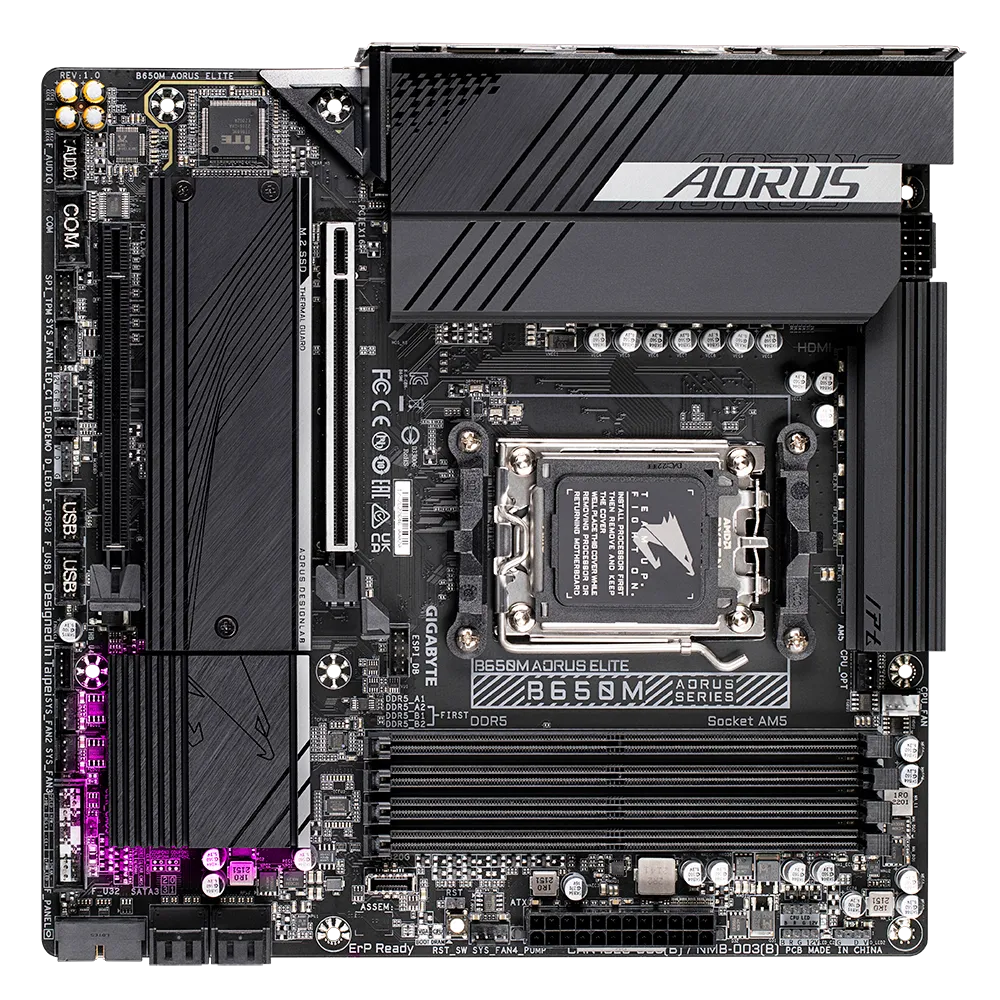 GIGABYTE B650M AORUS ELITE — 3/6
