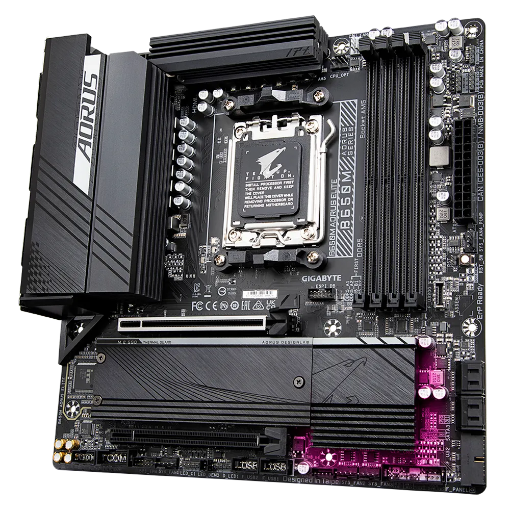 GIGABYTE B650M AORUS ELITE — 5/6