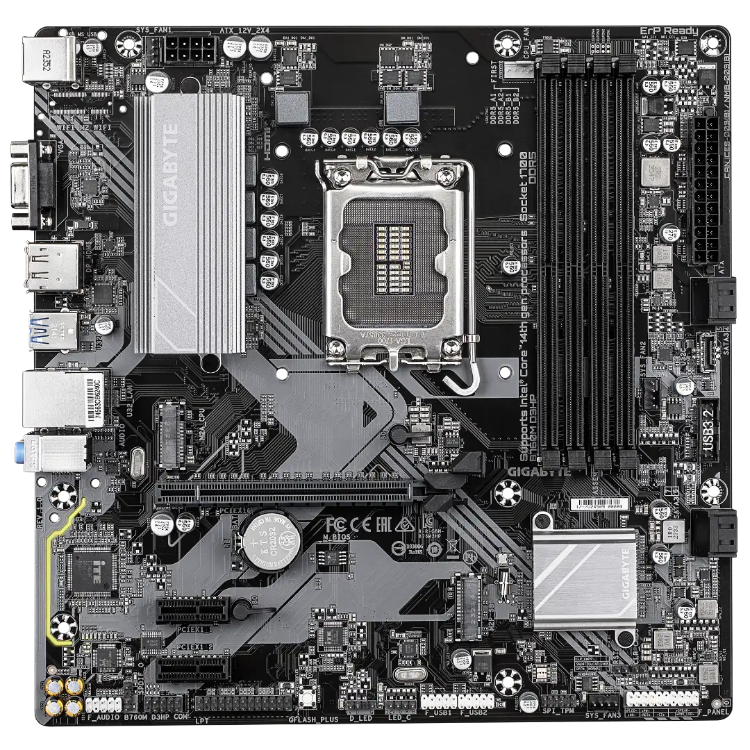 GIGABYTE B760M D3HP — 2/4