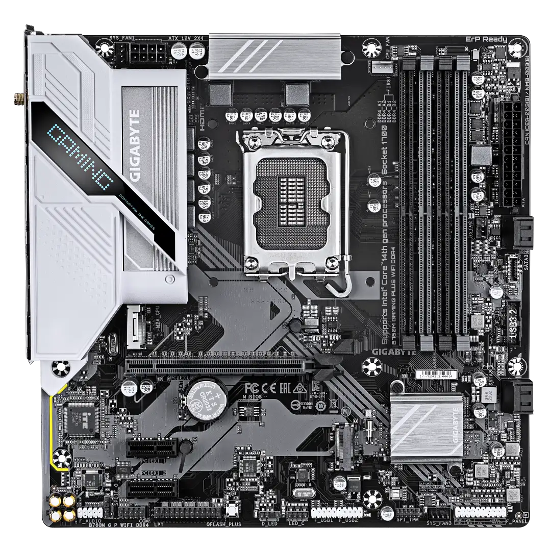 GIGABYTE B760M GAMING PLUS WIFI DDR4 — 2/4