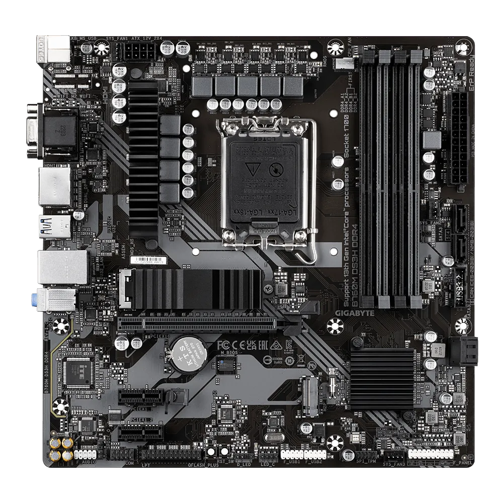 GIGABYTE B760M DS3H DDR4 — 2/6
