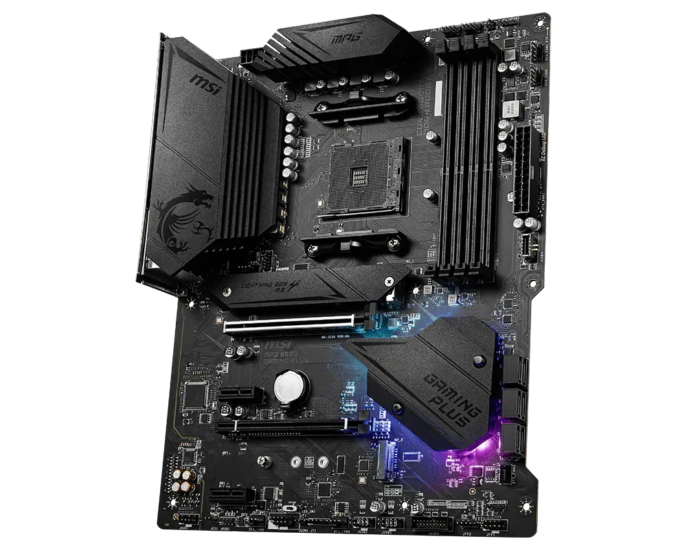 MSI MPG B550 GAMING PLUS — 4/5