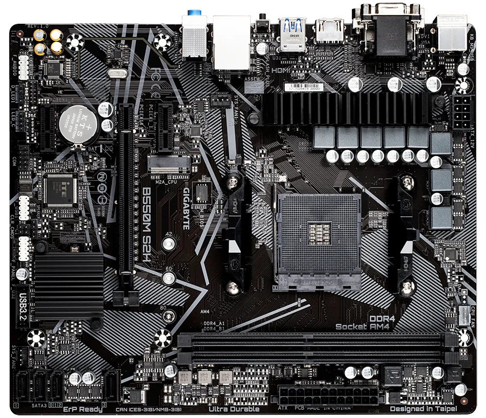 GIGABYTE B550M S2H — 2/5