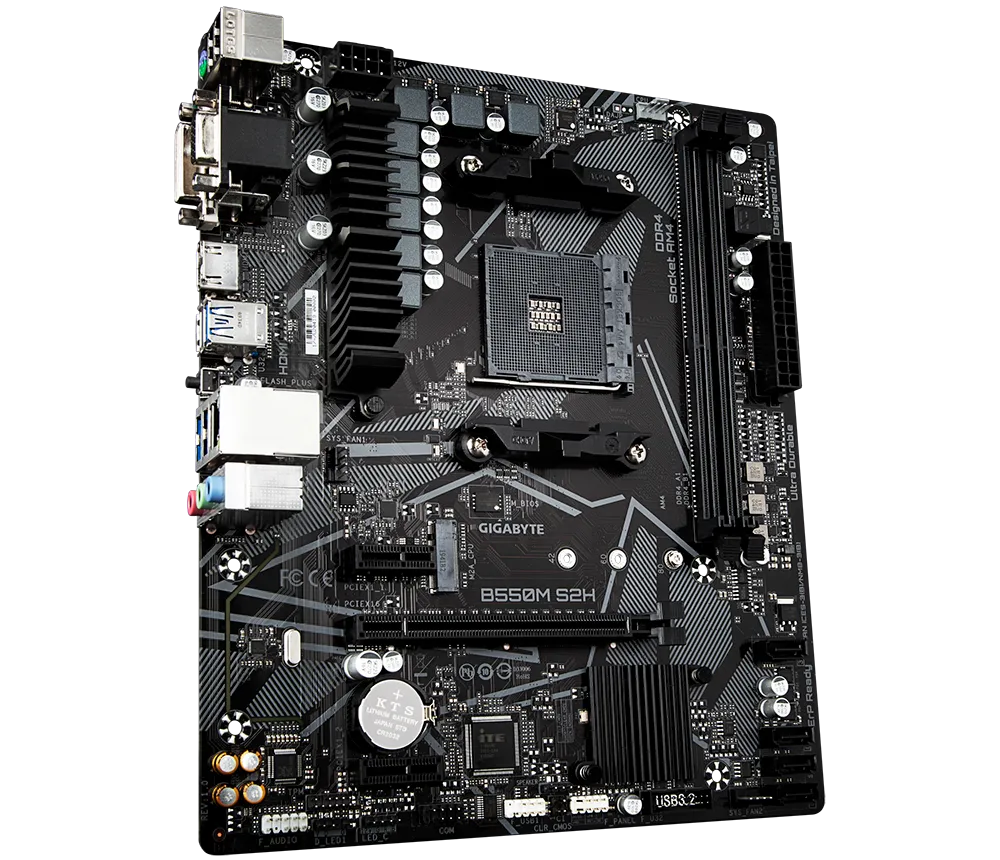 GIGABYTE B550M S2H — 3/5
