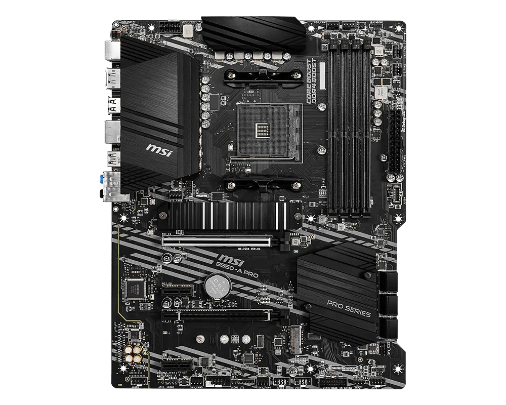 MSI B550-A PRO — 4/5