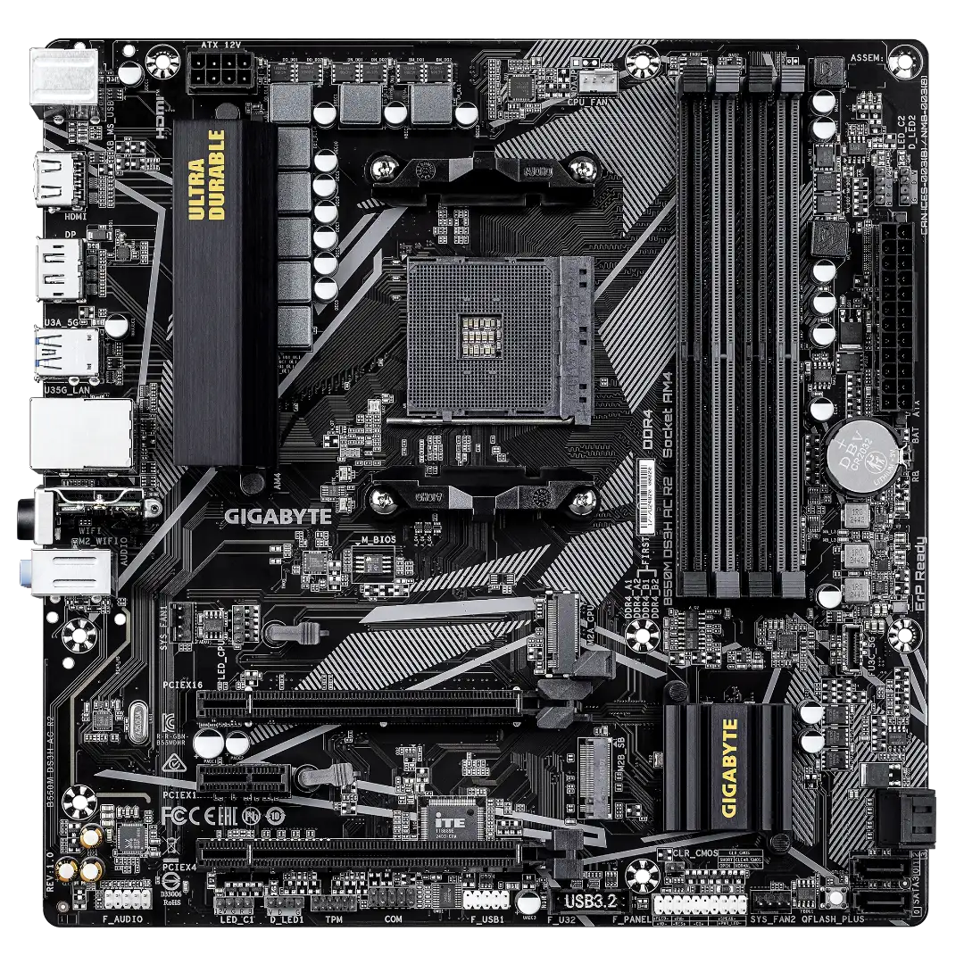 GIGABYTE B550M DS3H AC R2 — 2/4