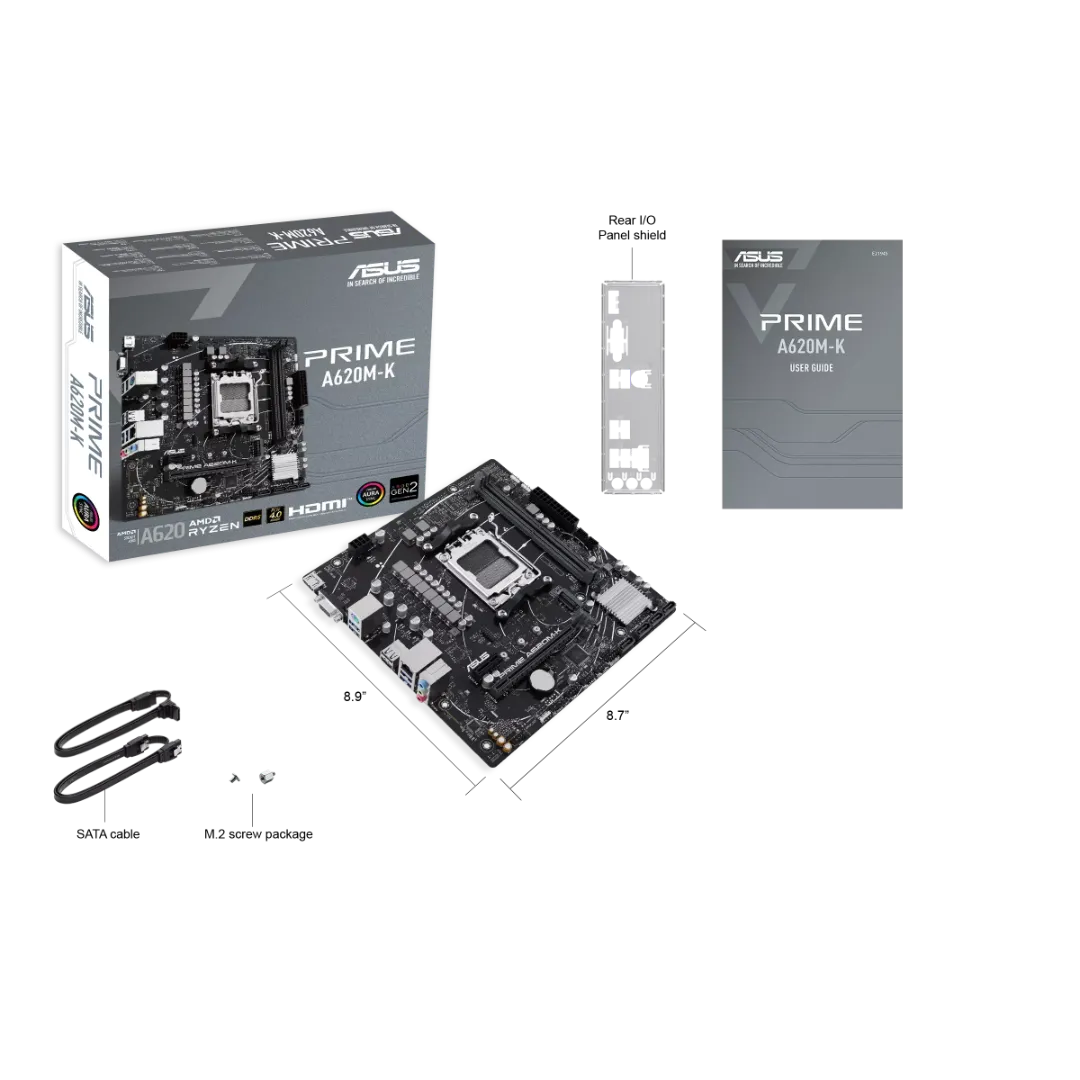 ASUS PRIME A620M-K  — 2/8