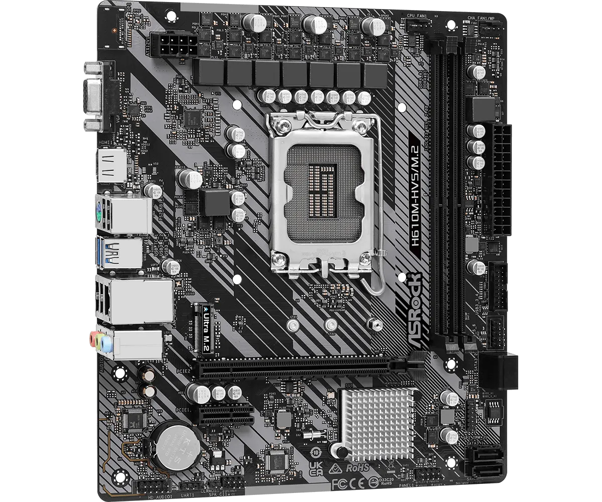 ASRock H610M-HVS M.2 R2.0 — 2/5