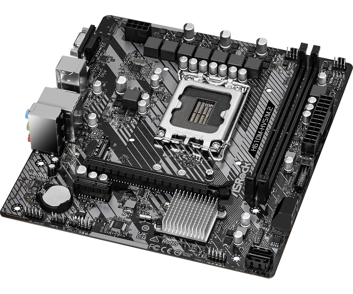 ASRock H610M-HVS M.2 R2.0 — 4/5