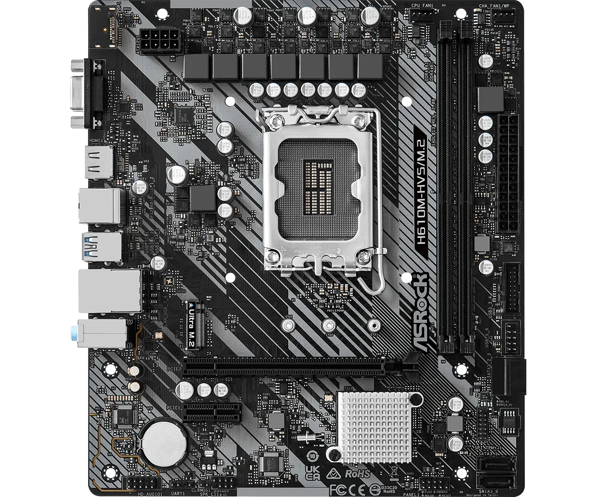 ASRock H610M-HVS M.2 R2.0 — 5/5