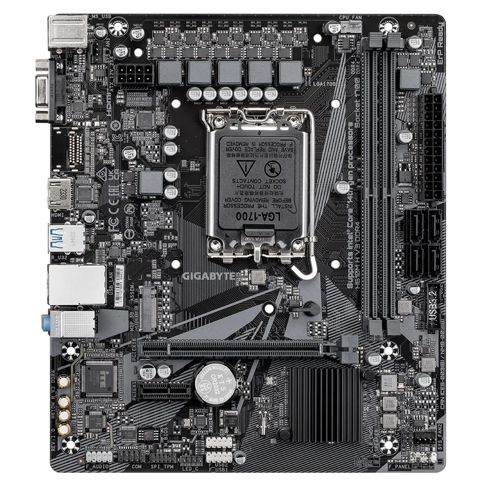 GIGABYTE H610M H V3 DDR4 — 2/5