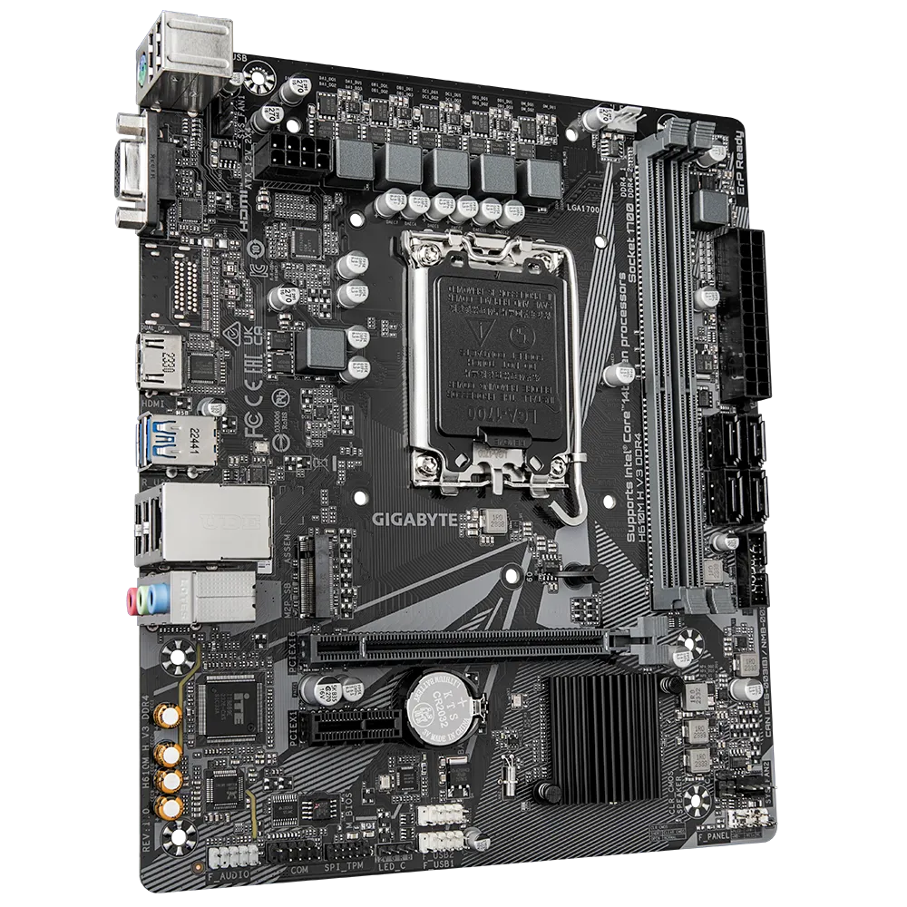 GIGABYTE H610M H V3 DDR4 — 3/5
