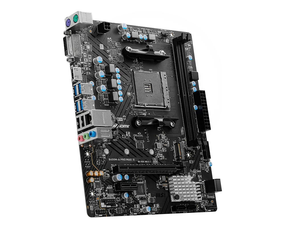 MSI B450M-A PRO MAX II — 3/5