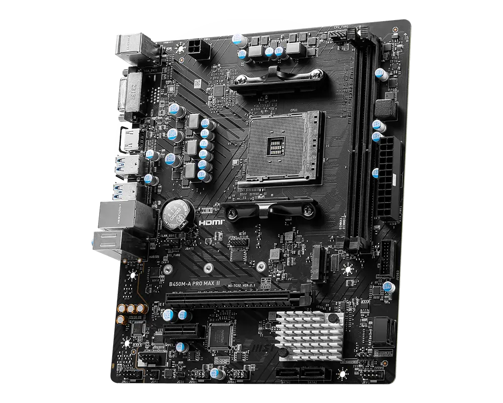 MSI B450M-A PRO MAX II — 4/5