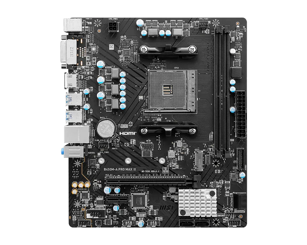 MSI B450M-A PRO MAX II — 5/5